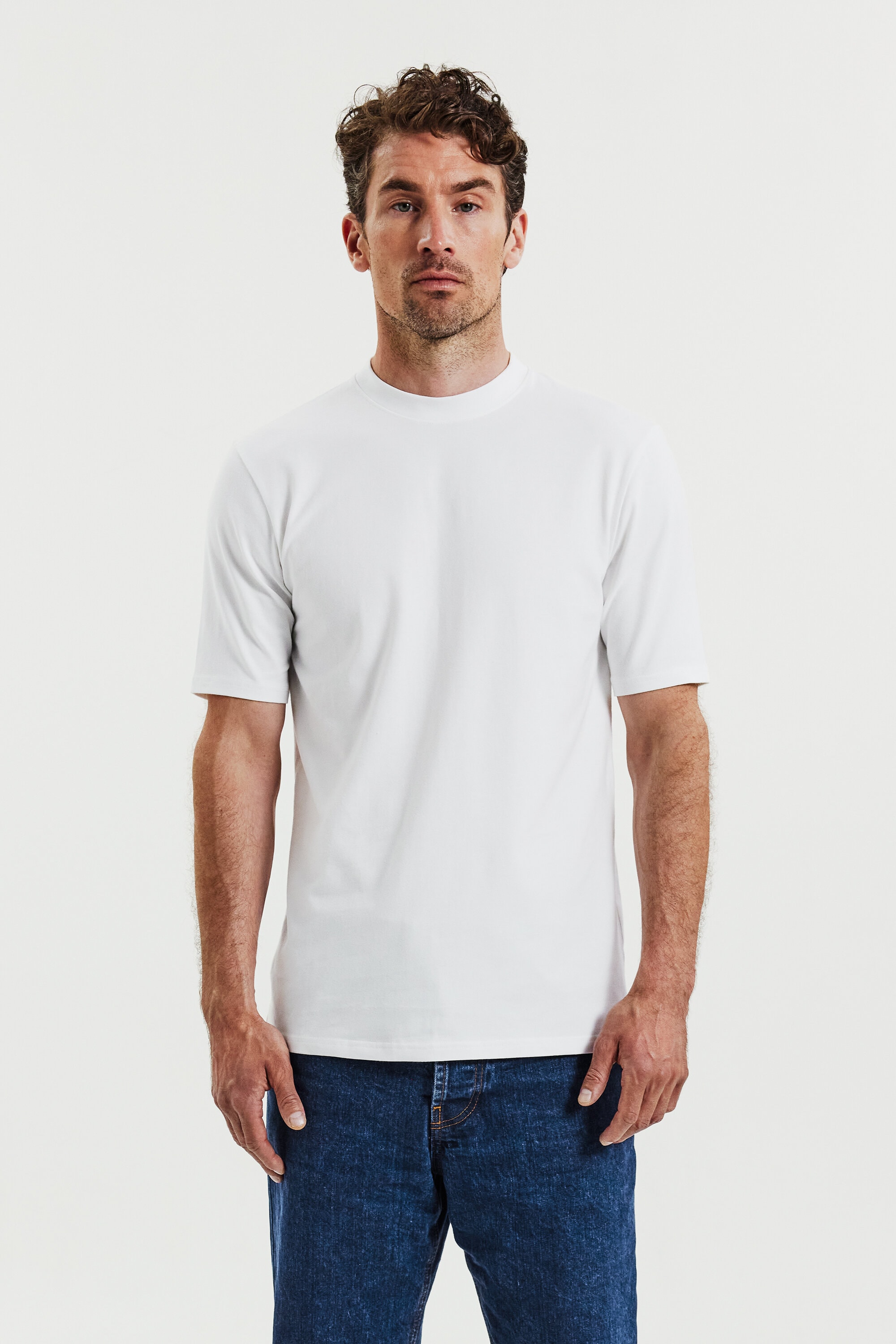 High Neck Tee