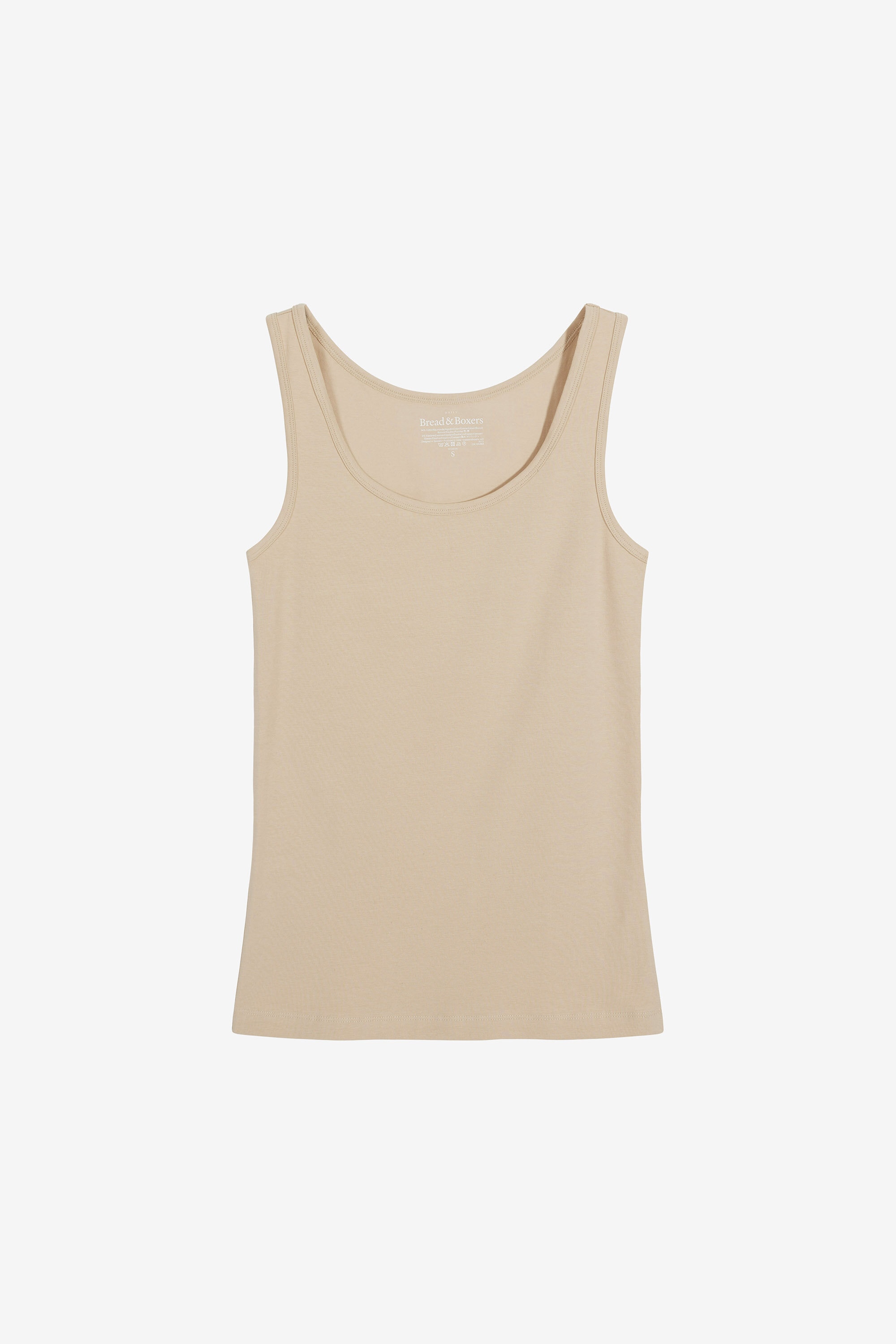 Tank cotton-stretch