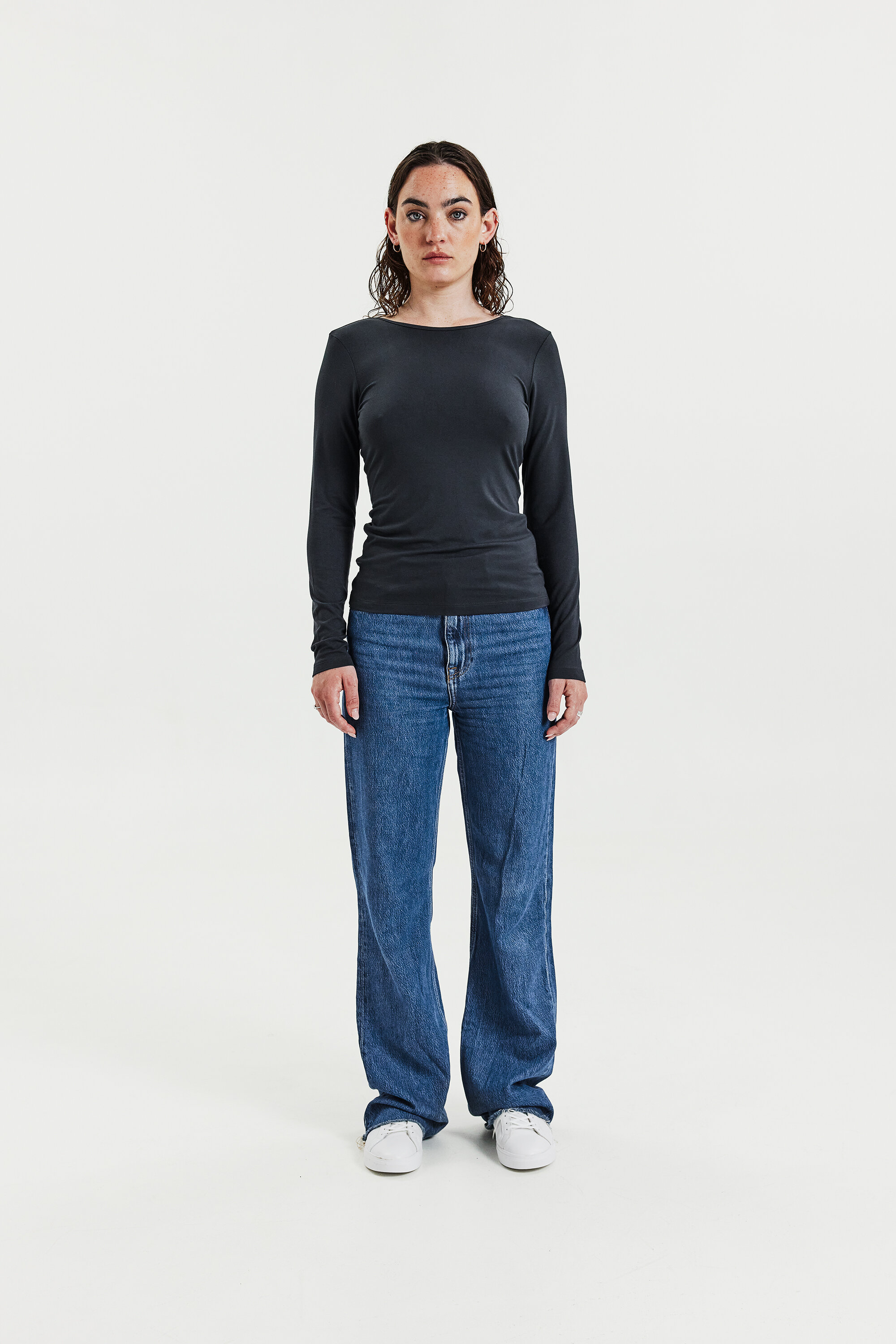 Long Sleeve scoop back