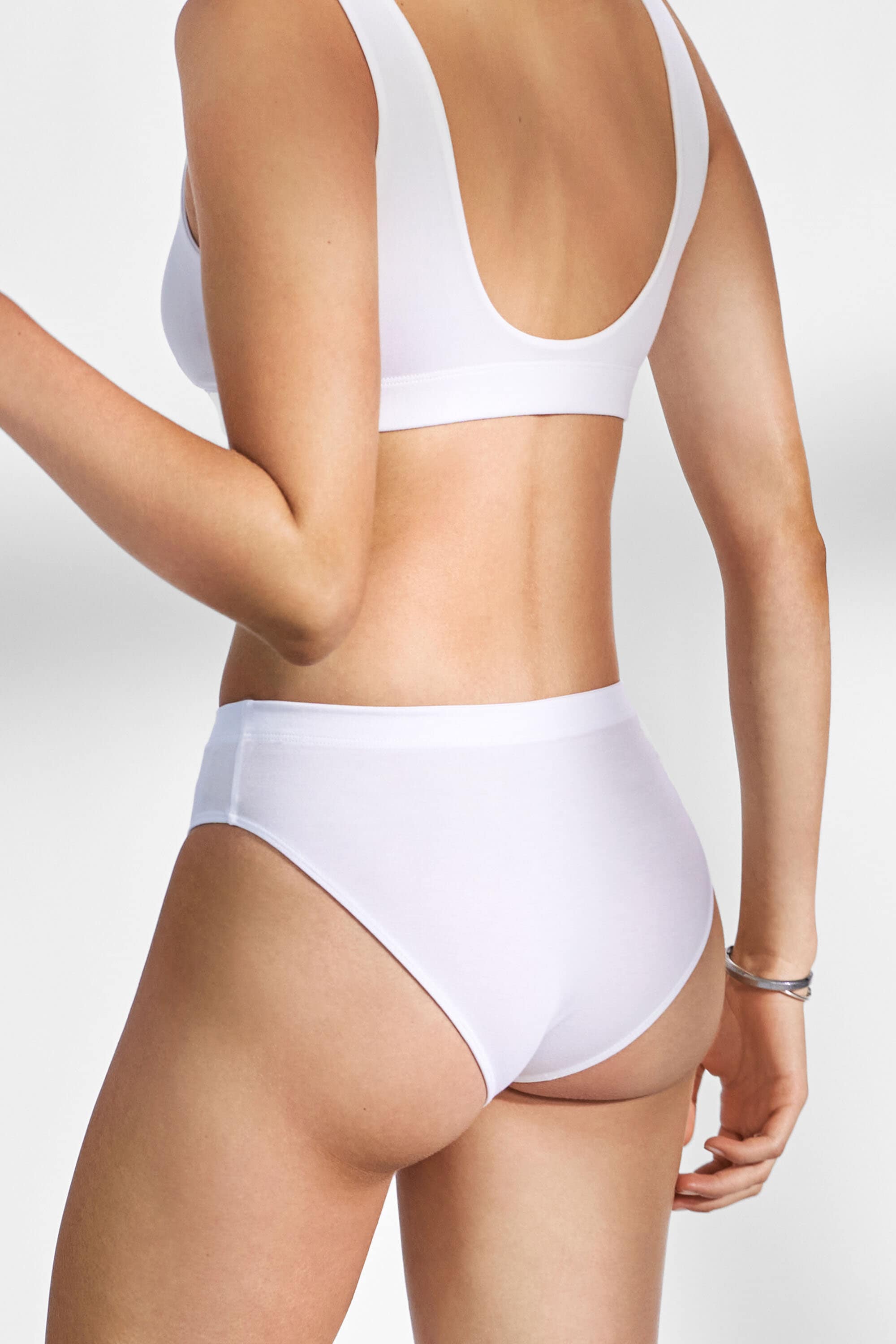 Hom PLUMES MICRO BRIEF White - Fast delivery  Spartoo Europe ! - Underwear  Underpants / Brief Men 39,00 €